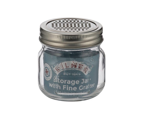 Rayware Storage Jar & Fine Grater Lid 0.25 Litre