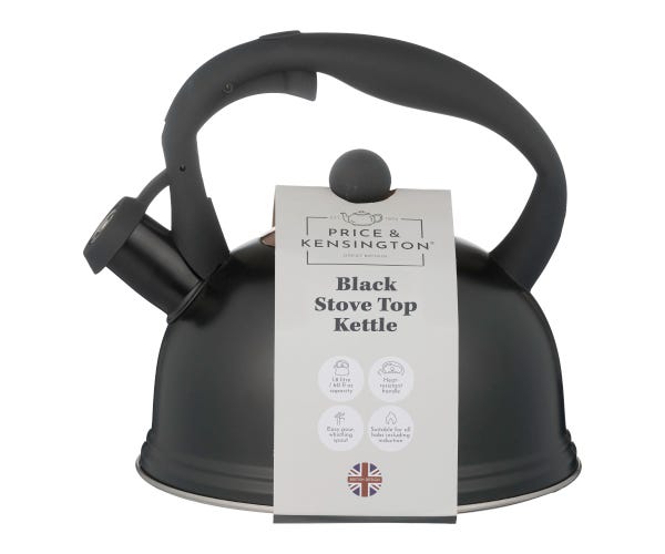 Rayware Stove Top Kettle Black 60 Floz