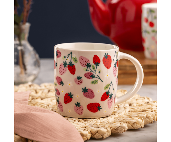 Rayware Strawberries Mug 340ml