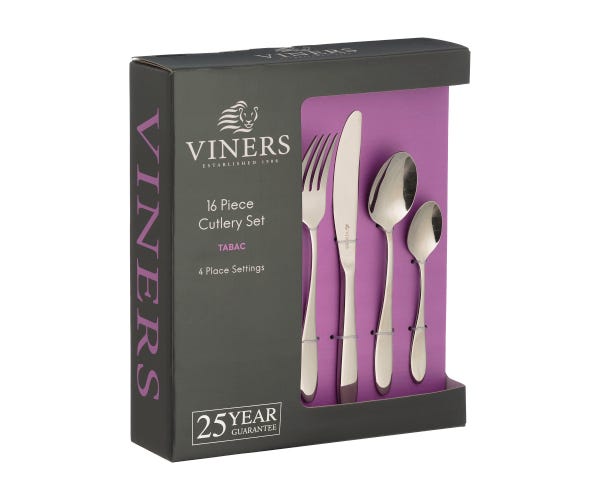 Rayware Tabac 18/0 16 Pce Cutlery Set Giftbox