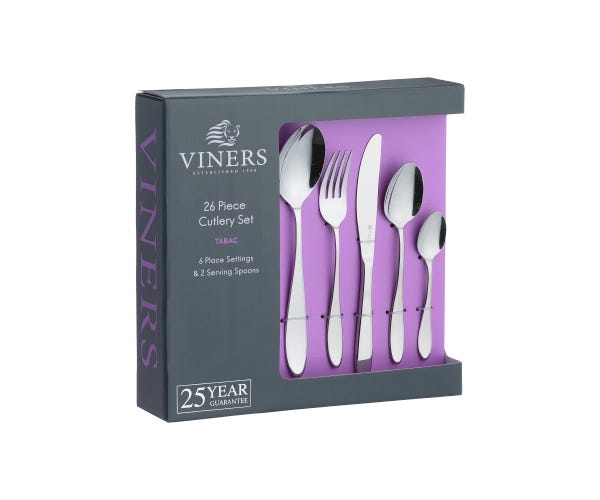 Rayware Tabac 18/0 26 Pce Cutlery Set Giftbox