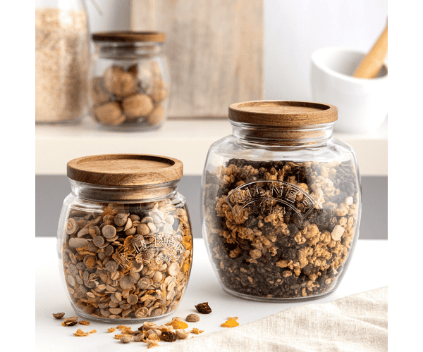 Rayware Universal Jar Acacia Wooden Lid 2l