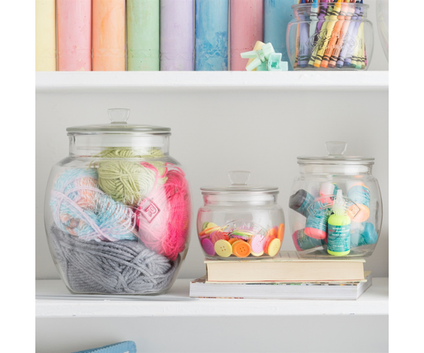 Rayware Universal Push Top Storage Jar 0.85 Litre