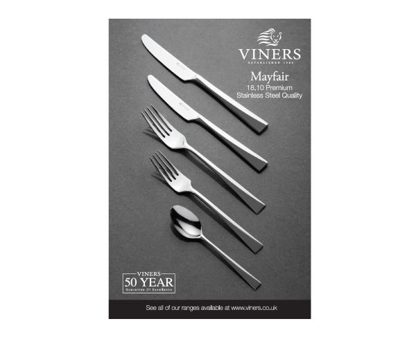 rayware Viners Revolving Unit Pos Mayfair Adhesive