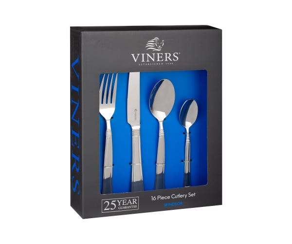 Rayware Windsor 18/0 16pce Cutlery Set Giftbox