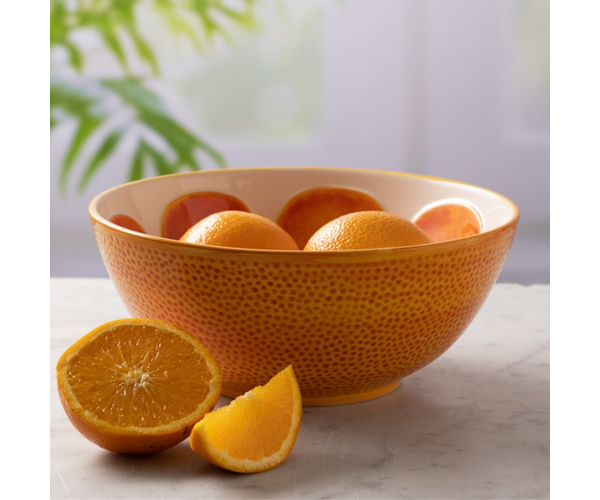 Rayware World Foods 21.5cm Orange Bowl