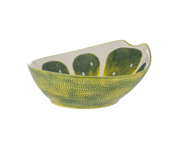 rayware World Foods 28cm Lime Oval Bowl