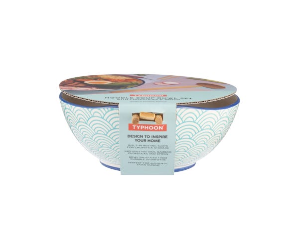 Rayware World Foods Noodle Soup Bowl Set