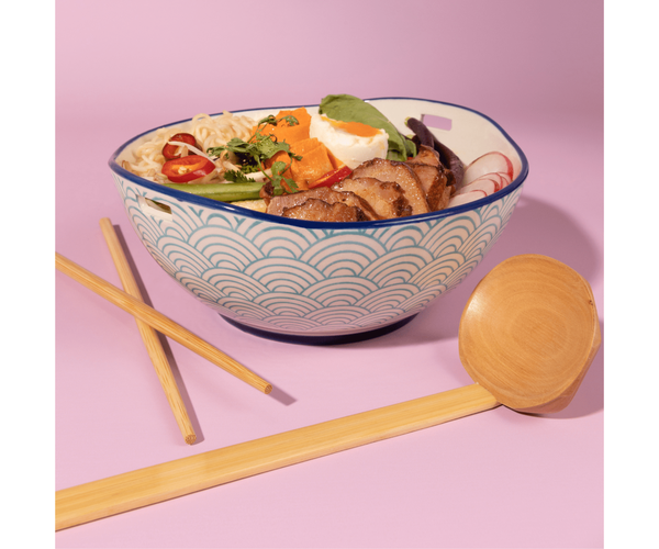 Rayware World Foods Noodle Soup Bowl Set