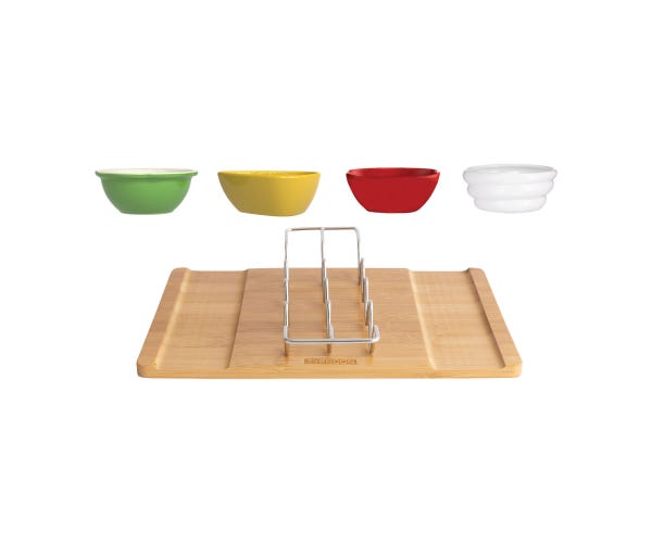 rayware World Foods Taco Serving Set In Gift Box