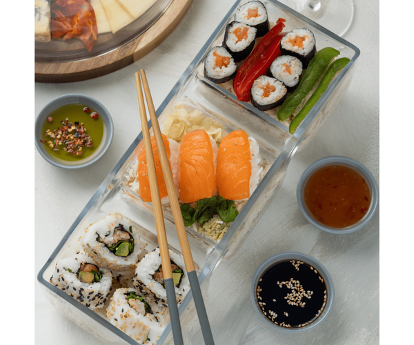 Rayware Selected Rectangular Divided Dish 30x10.5cm