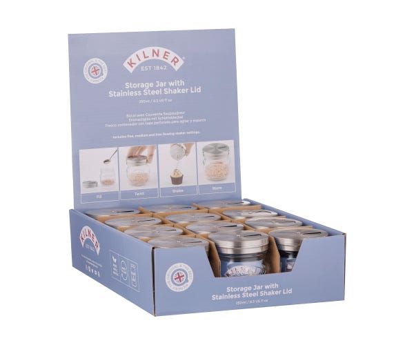 Rayware Storage Jar With Shaker Lid In Cdu 0.25 Litre