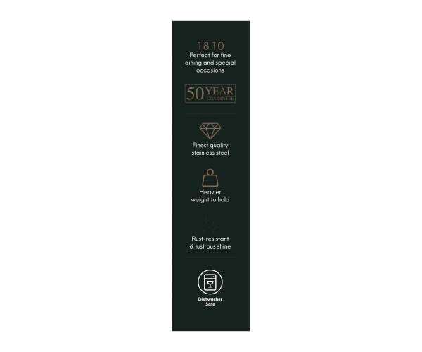 rayware Viners Cutlery Merchandising Unit 18/10 Side