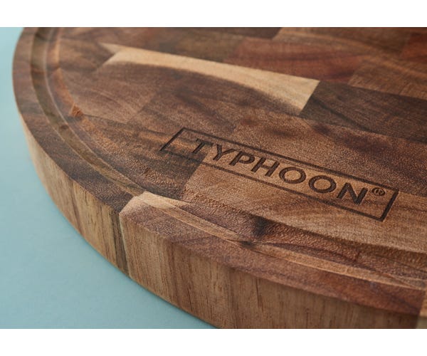 Rayware World Foods 30cm End Grain Acacia Round Board