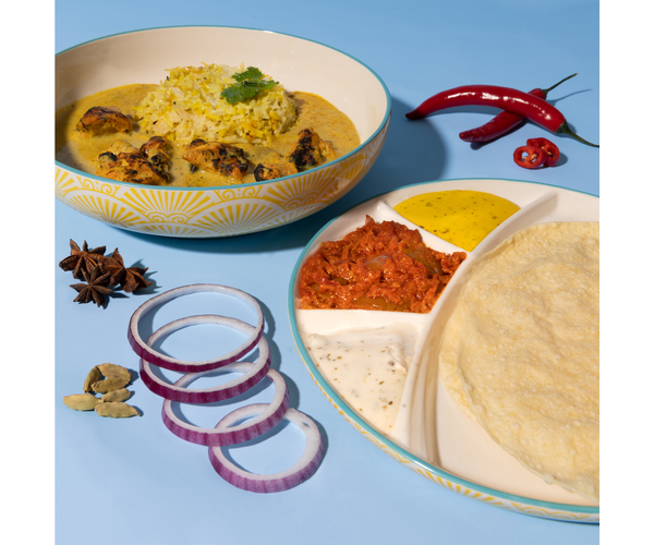 Rayware World Foods Multi-Cuisine Bowl&Divider Plate