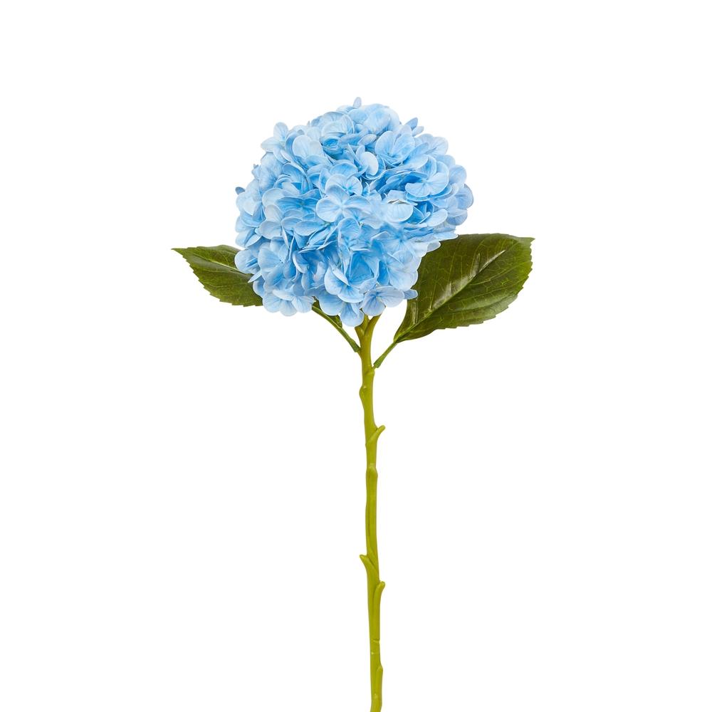 RAZ Imports 19" Real Touch Light Blue Hydrangea Stem