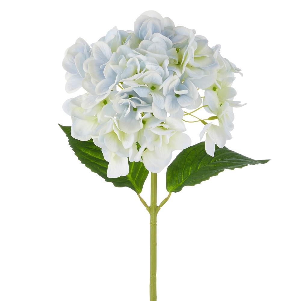 RAZ Imports 19" Real Touch Light Blue Hydrangea Stem