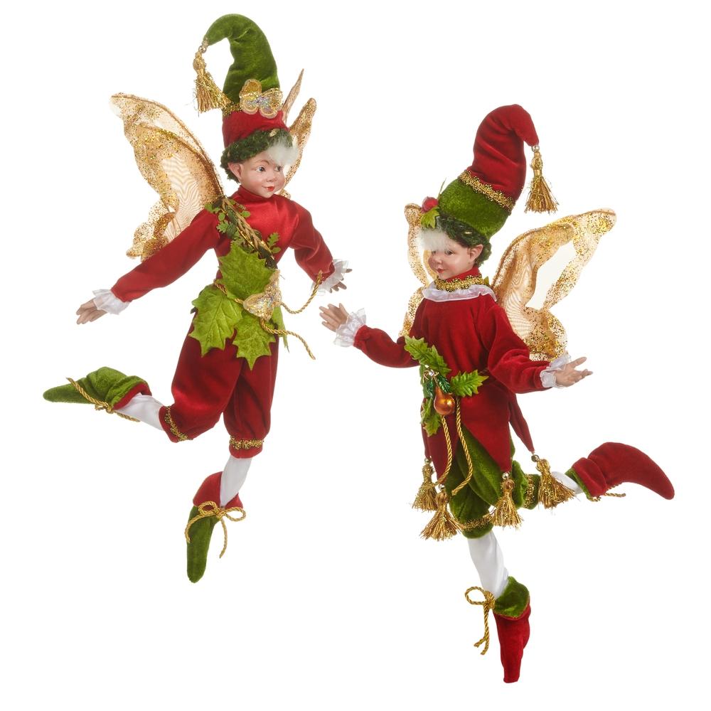 RAZ Imports 20" Enchanted Forest Fairy Posable Elf Ornament