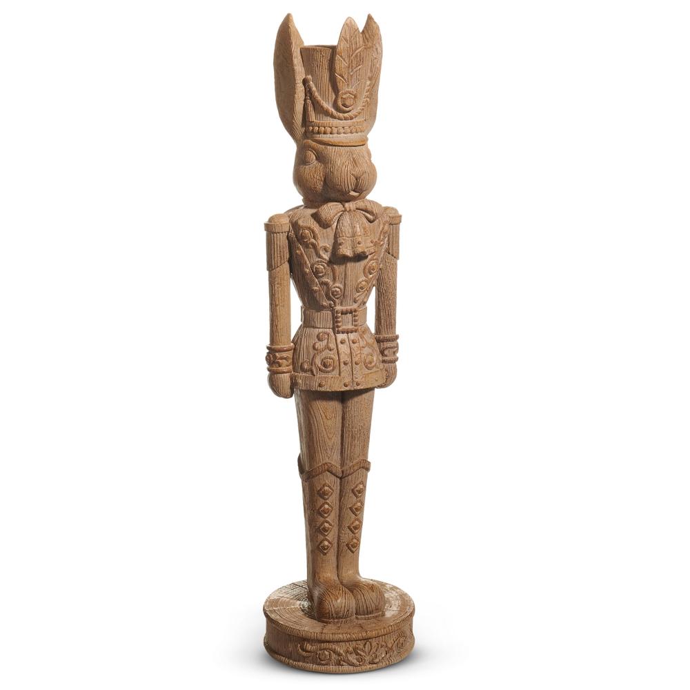 RAZ Imports 22" Natural Look Easter Bunny Nutcracker