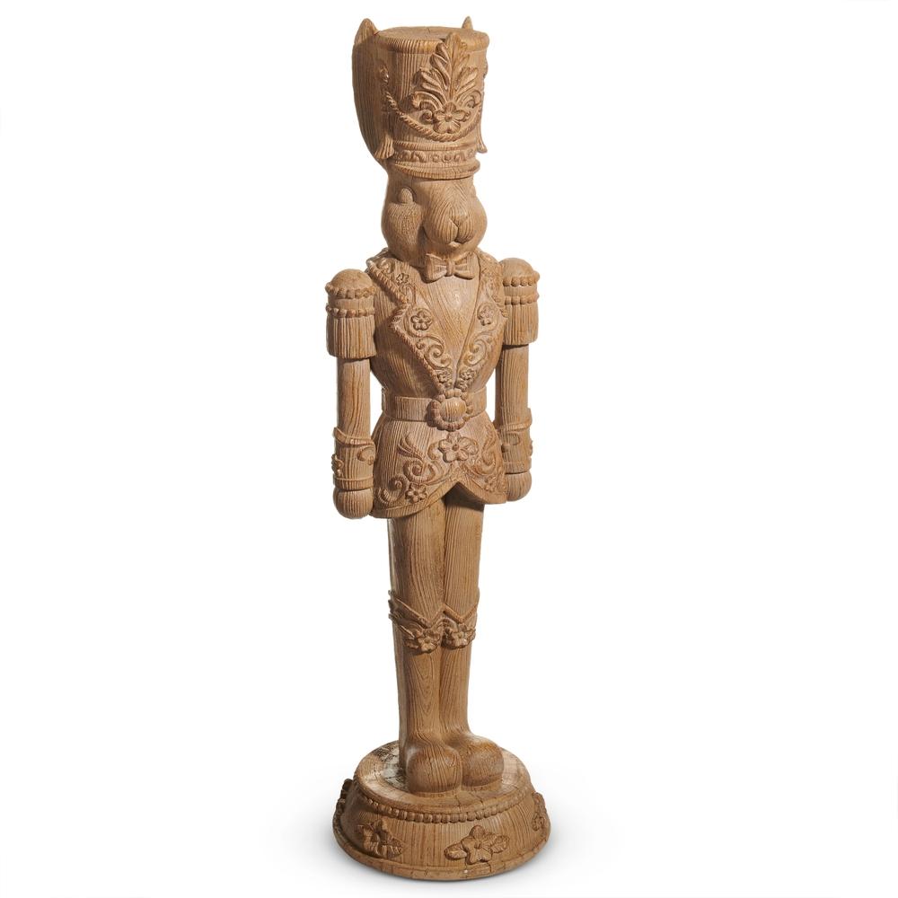 RAZ Imports 27.5" Natural Look Easter Bunny Nutcracker