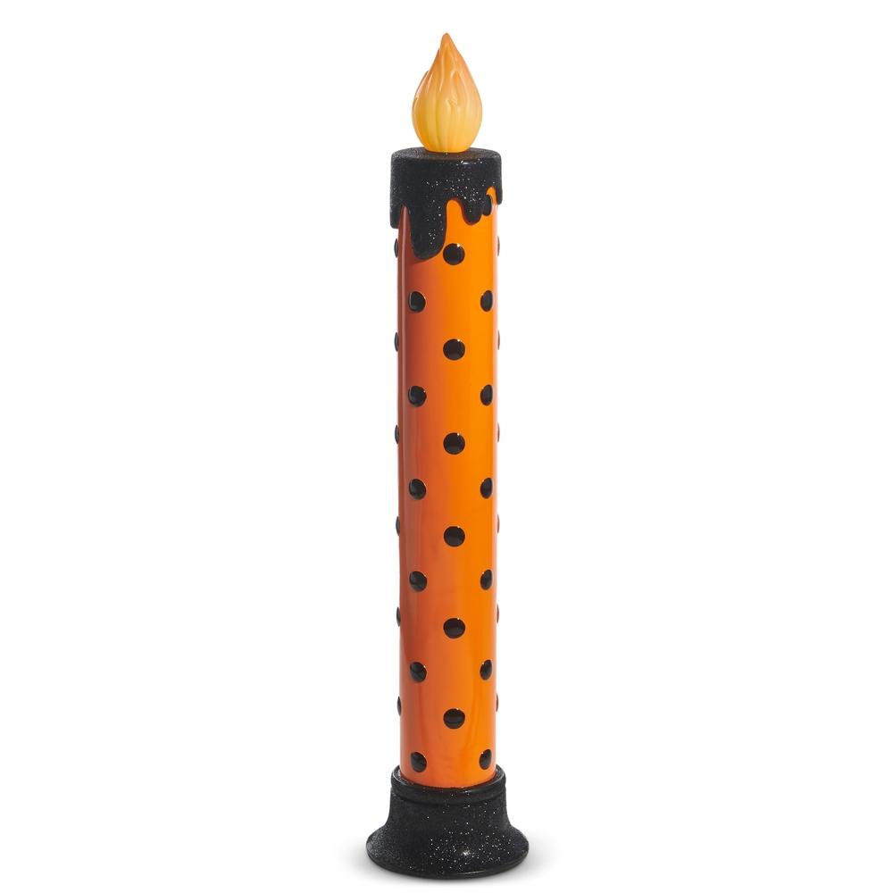 RAZ Imports 38" Halloween Polka Dot Battery Operated Candle