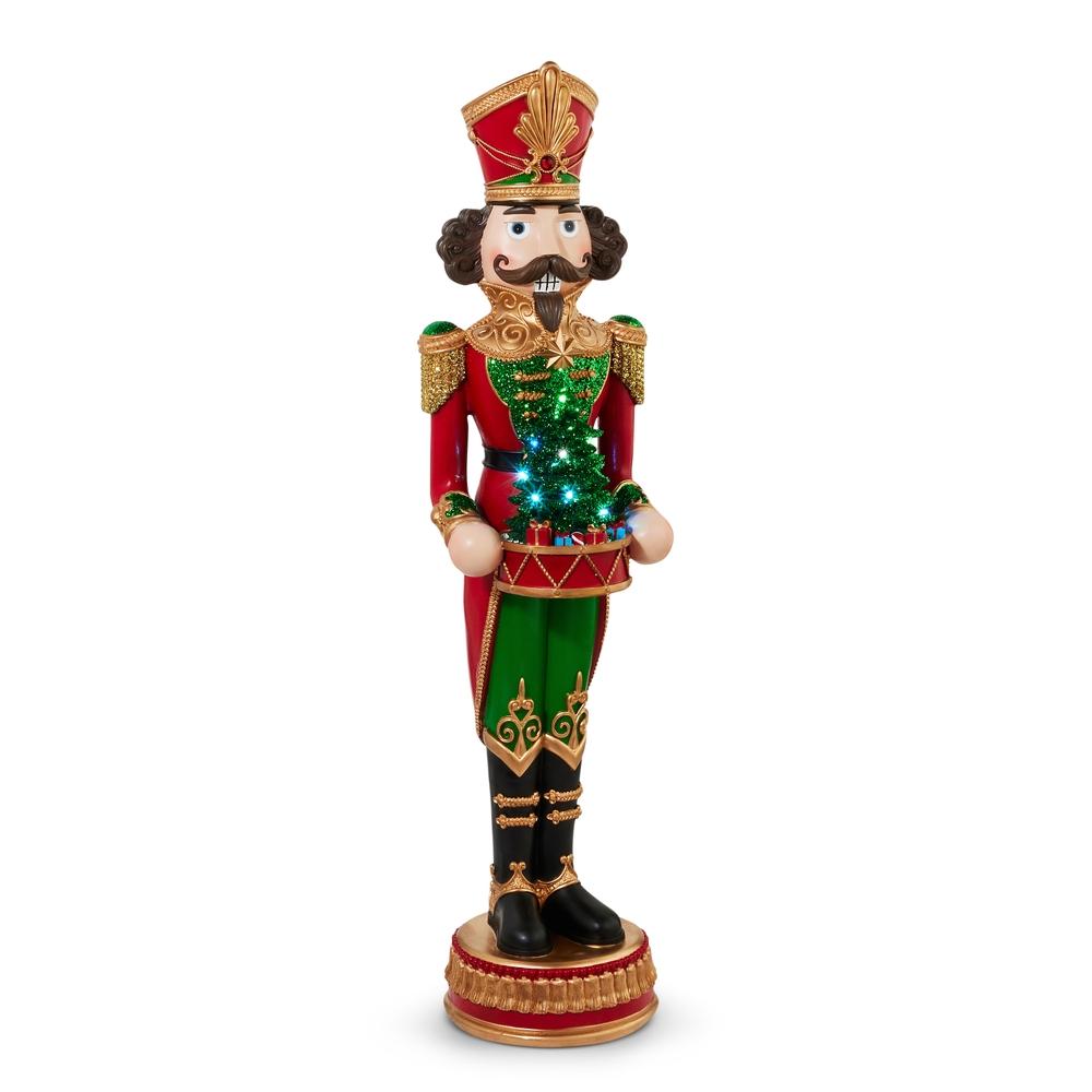 RAZ Imports 48" Lighted Traditional Nutcracker with Tree