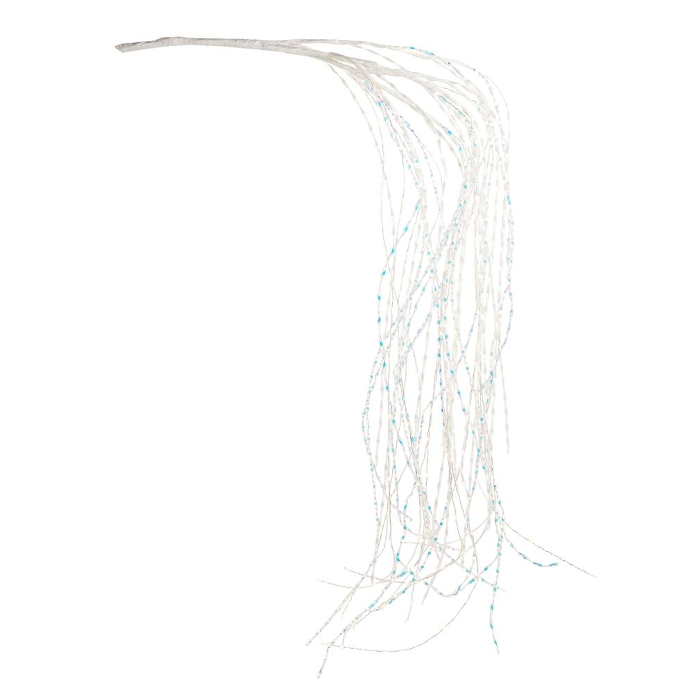RAZ Imports 59.5" Iridescent and White Cascading Lighted Branch