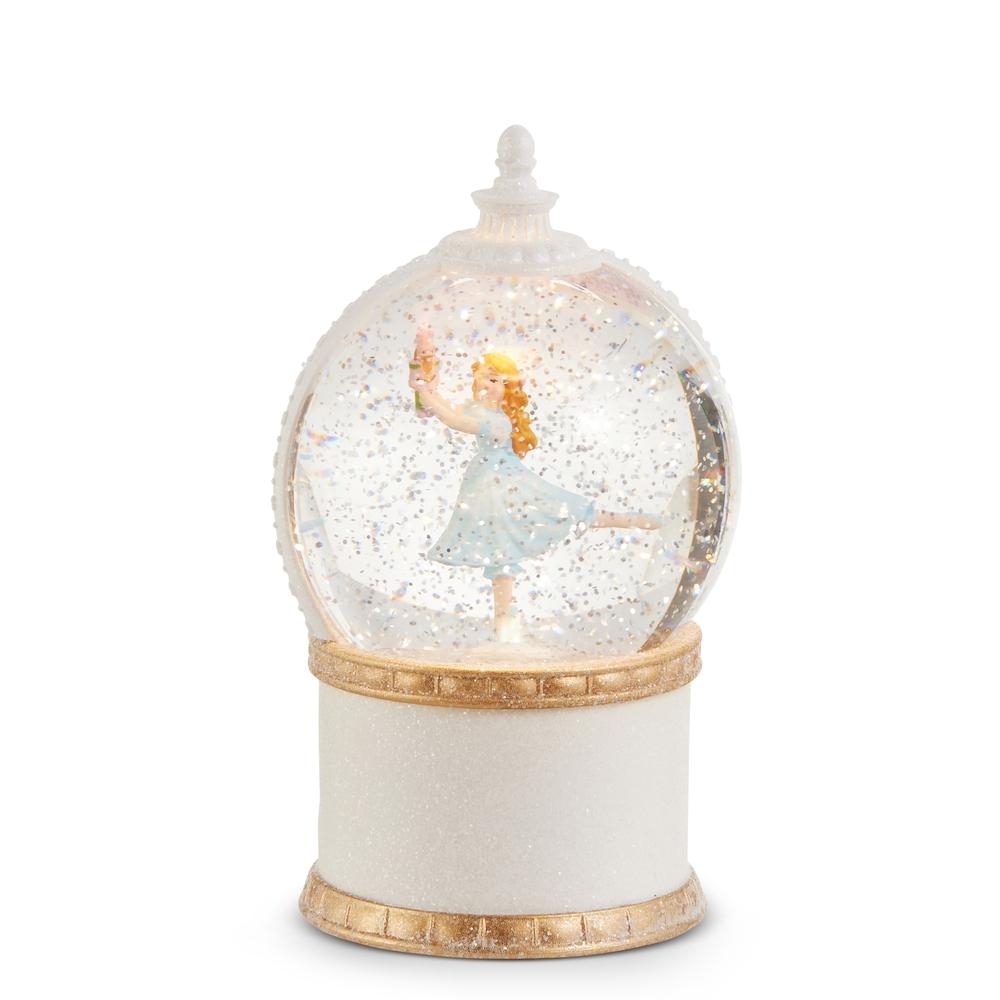 RAZ Imports 7" Animated Clara's Holiday Dream Lighted Water Lantern