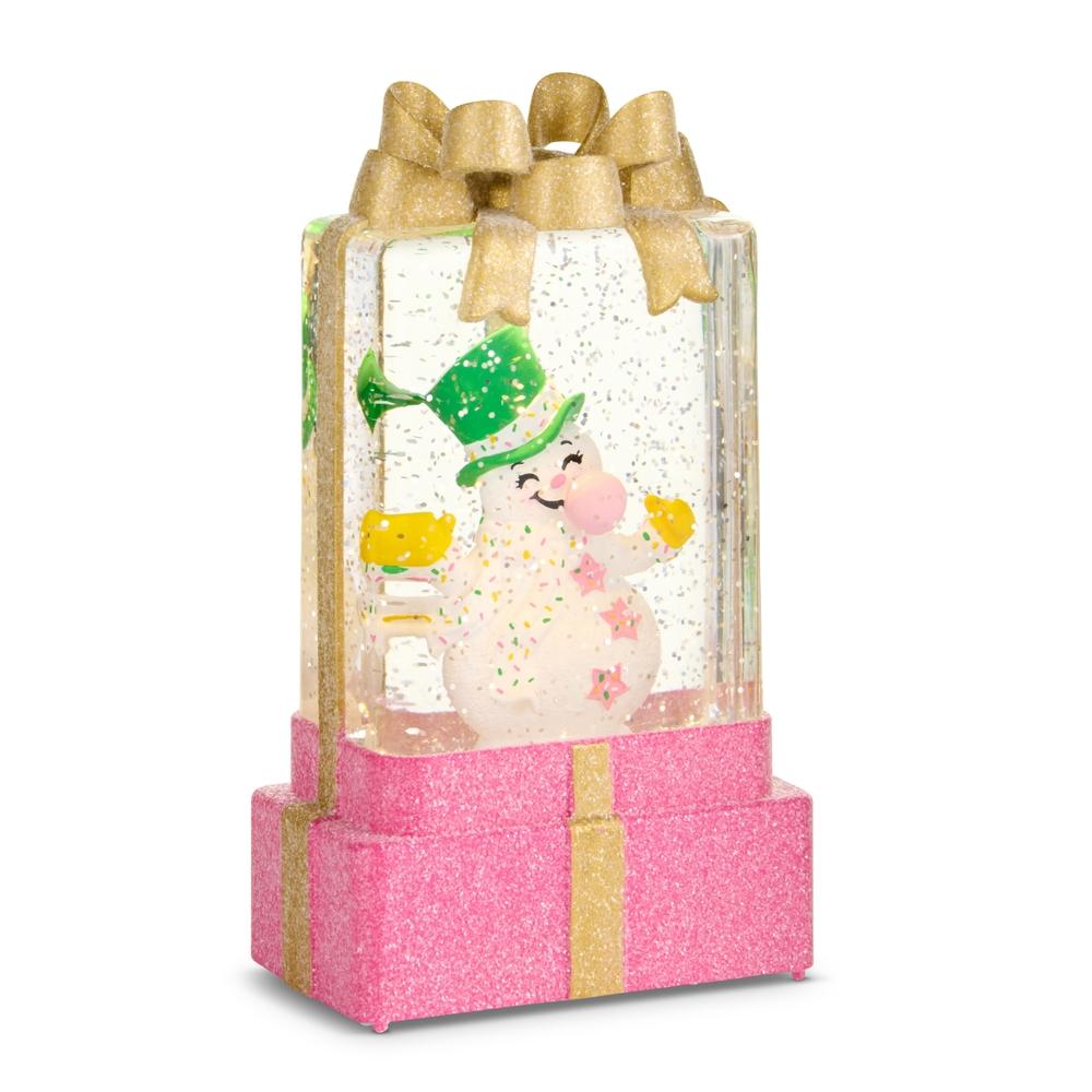 RAZ Imports 7" Bubblegum Blowin' Snowman Water Present