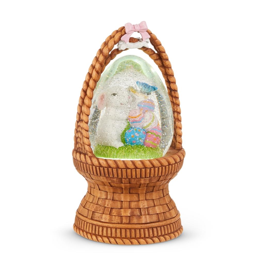 RAZ Imports 8" Cottontail Hatch Lighted Water Basket