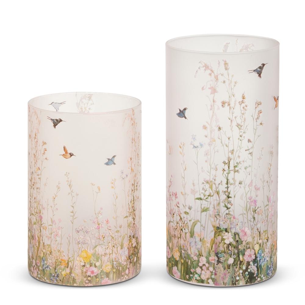 RAZ Imports 8" Wildflower Whimsy Decorative Containers