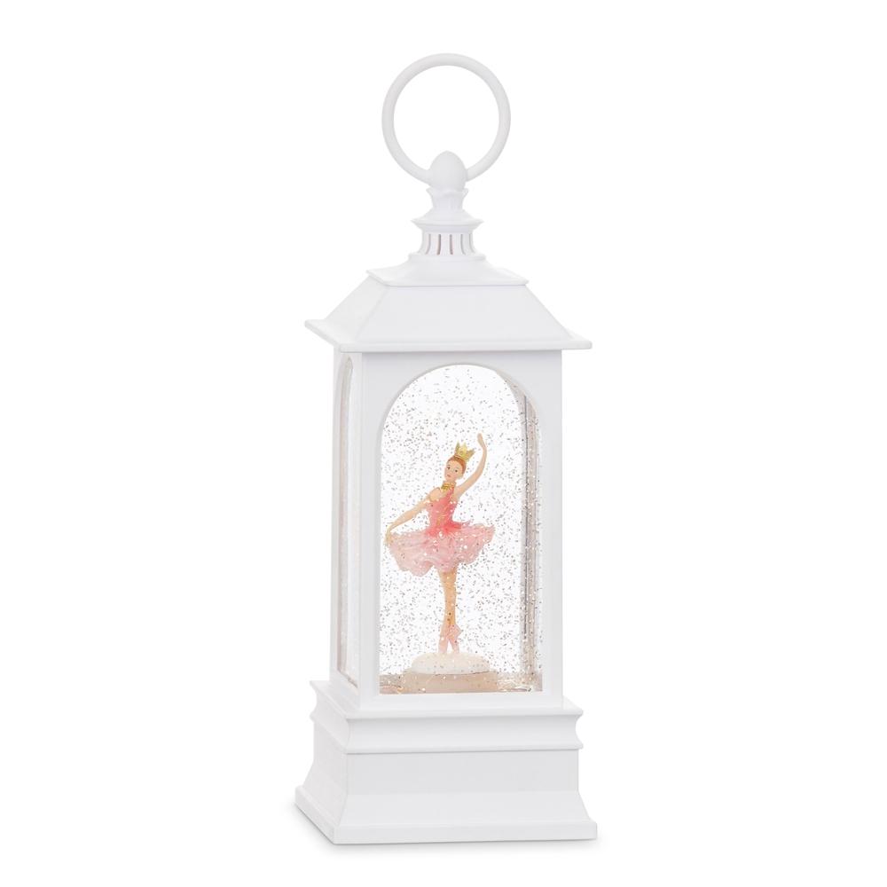 RAZ Imports 9.25" Dancing Ballerina Animated Musical Lighted Water Lantern