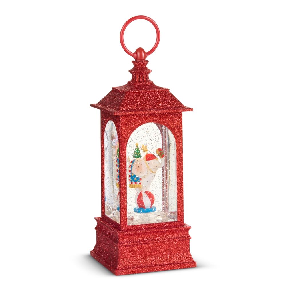RAZ Imports 9.5" Animated Big Top Elephant Lighted Water Lantern