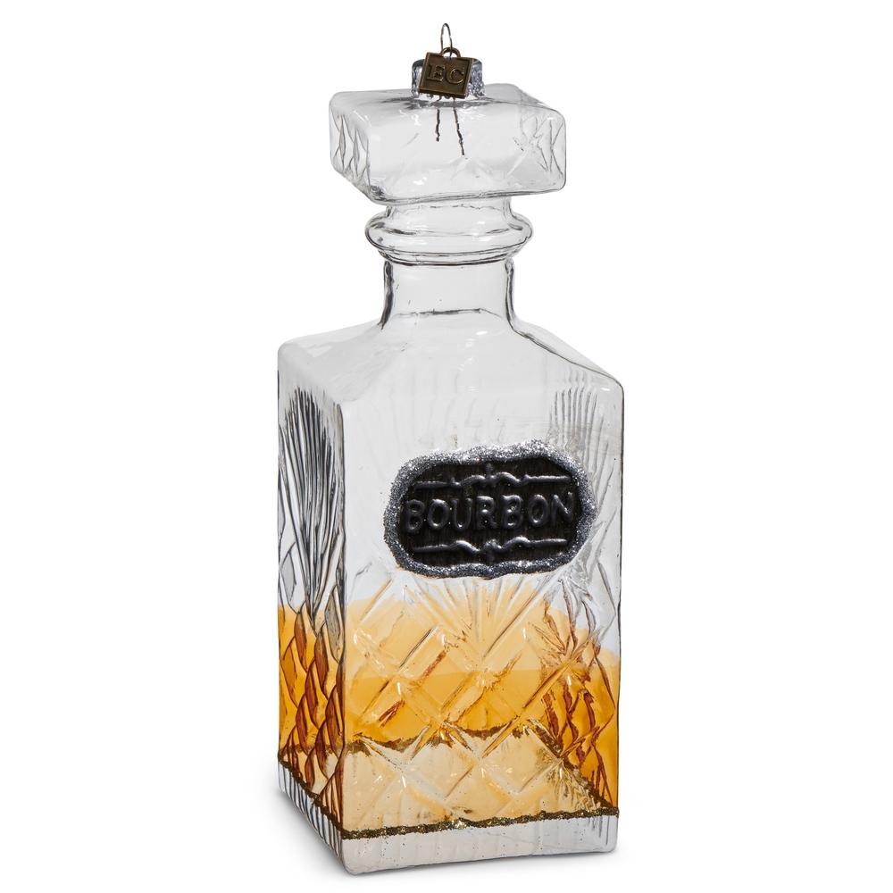 RAZ Imports EC 7.25" Grand Bourbon Decanter Ornament