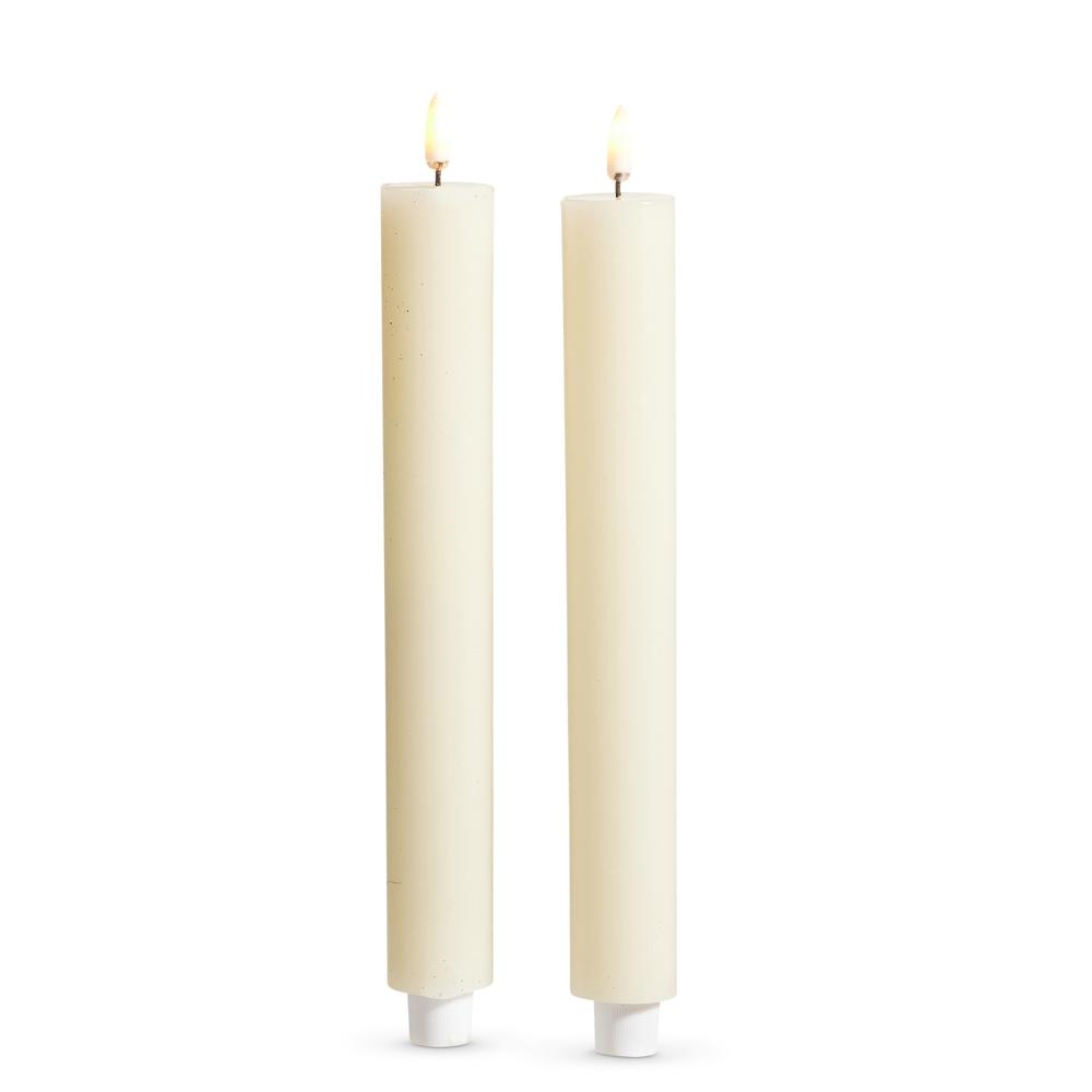 RAZ Imports 1.25" X 8.5" Ivory Taper Candle