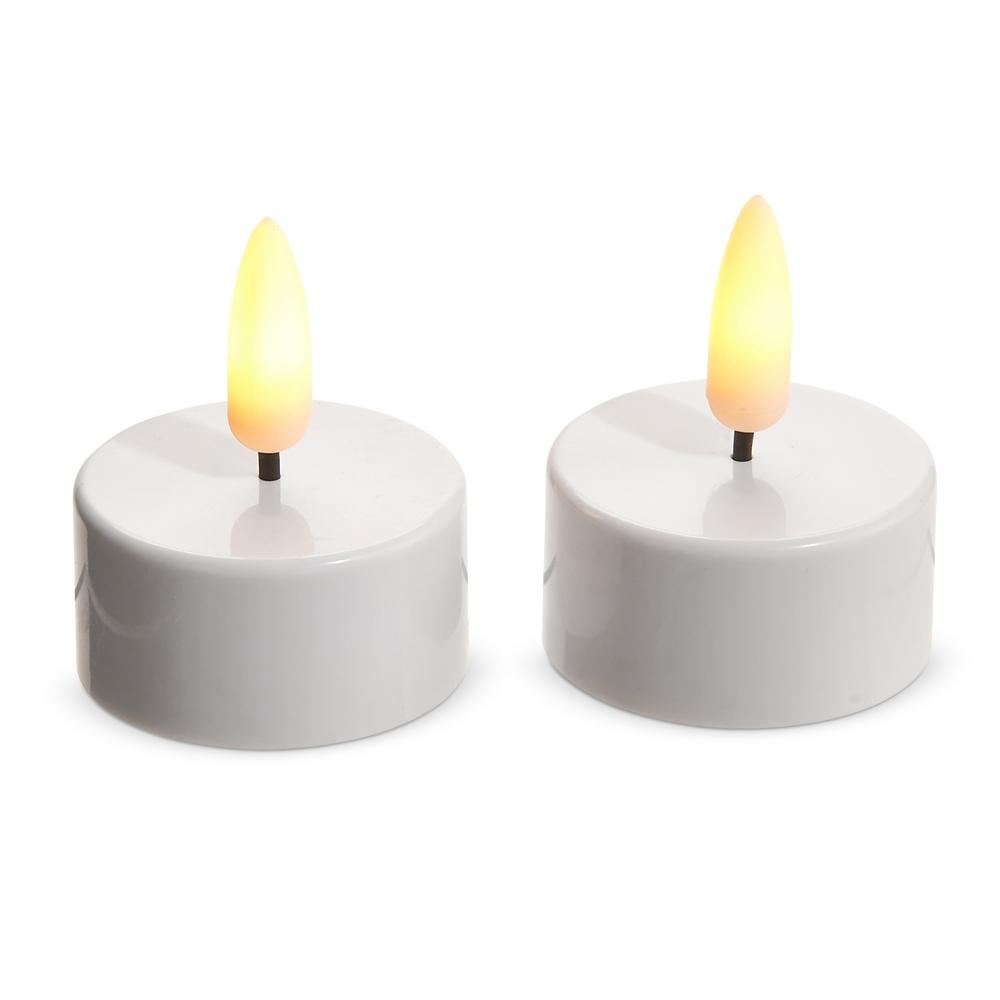 RAZ Imports 1.5" X 2" White Tealights