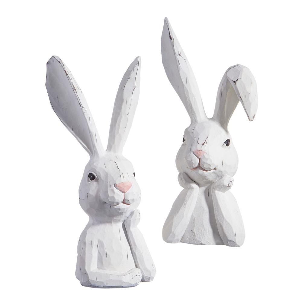 RAZ Imports 10.25" Thinking Rabbit Bust