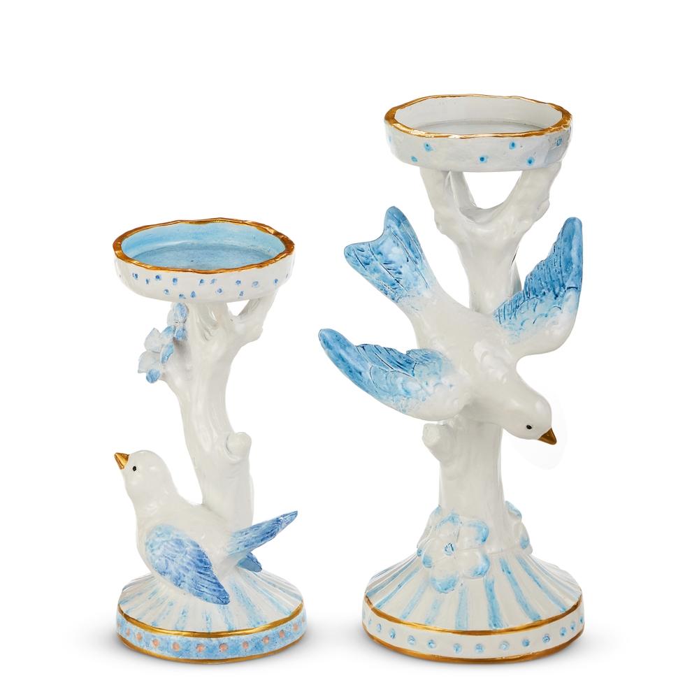 RAZ Imports 10.5" Bird on Candle Holders