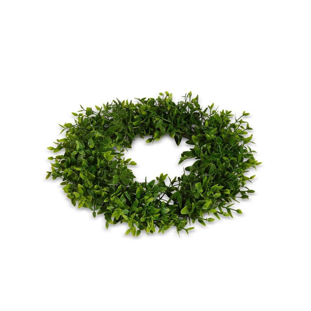 RAZ Imports 10.5" Cedar Mini Wreath-Candle Ring