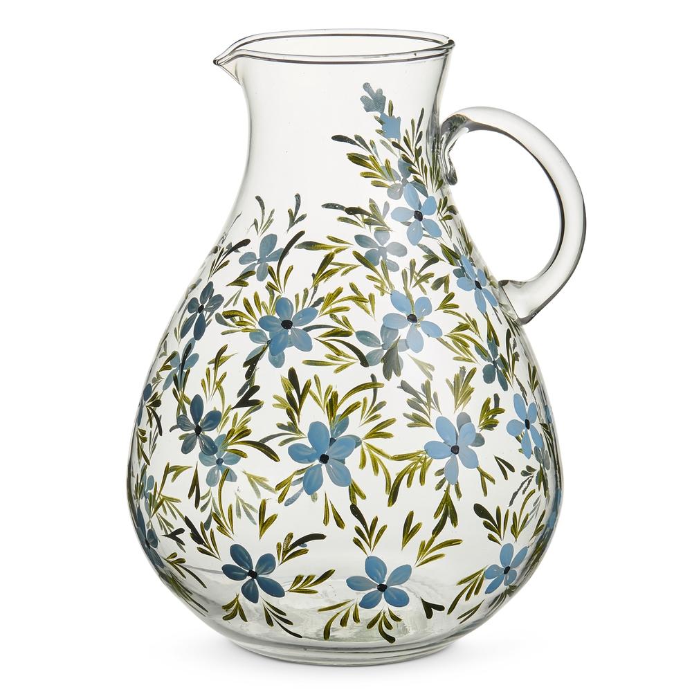 RAZ Imports 10.5" Floral Pitcher