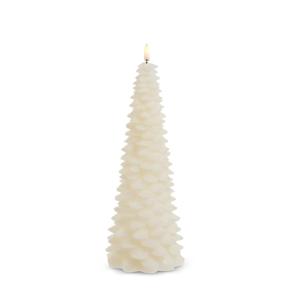 RAZ Imports 10.5" Ivory Tree Candle