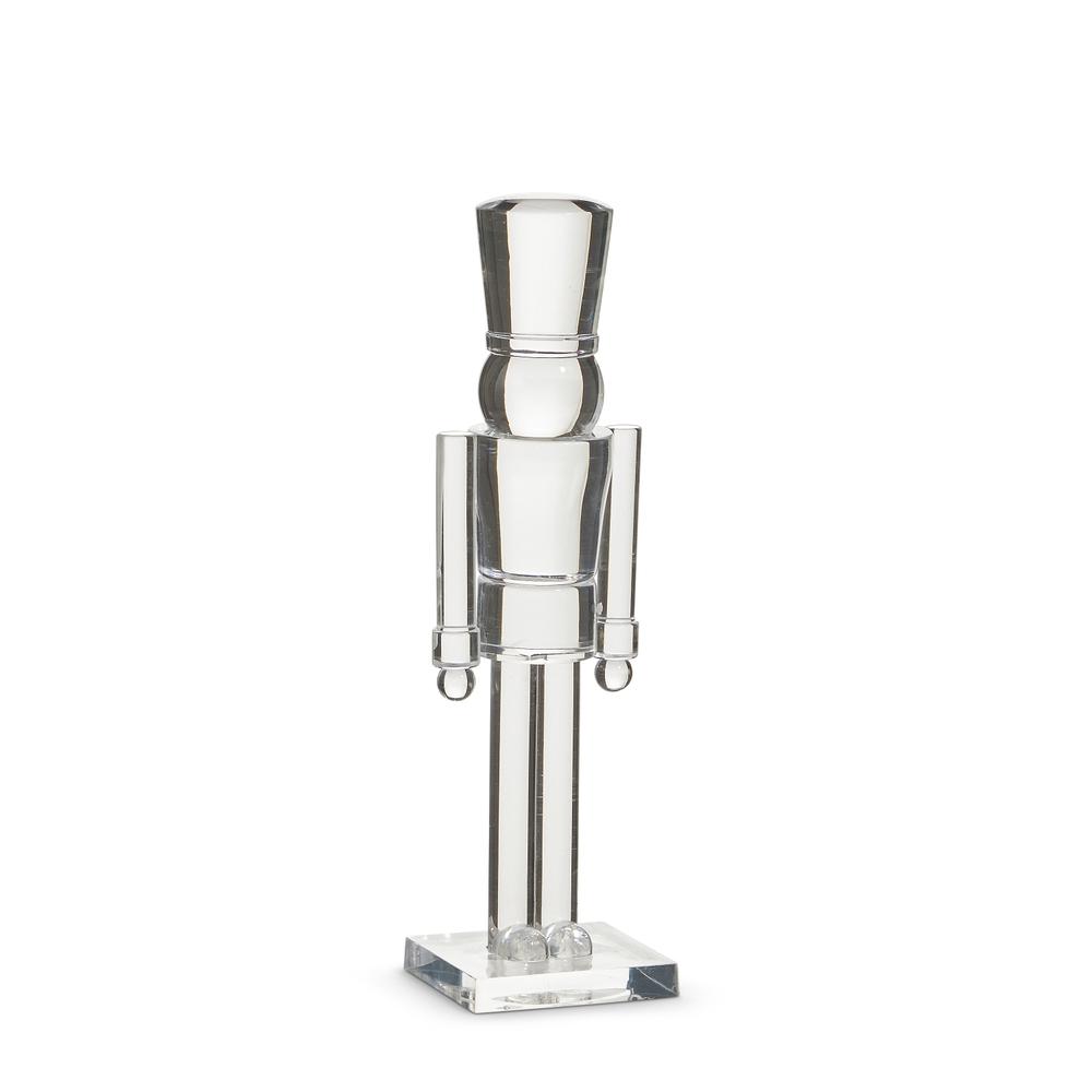 RAZ Imports 10" Clear Nutcracker