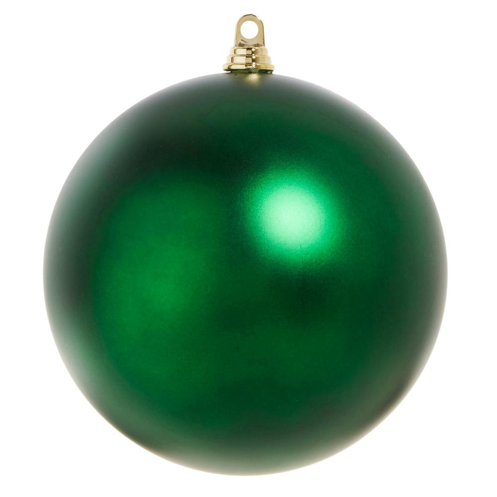 RAZ Imports 10" Matte Green Ball Ornament