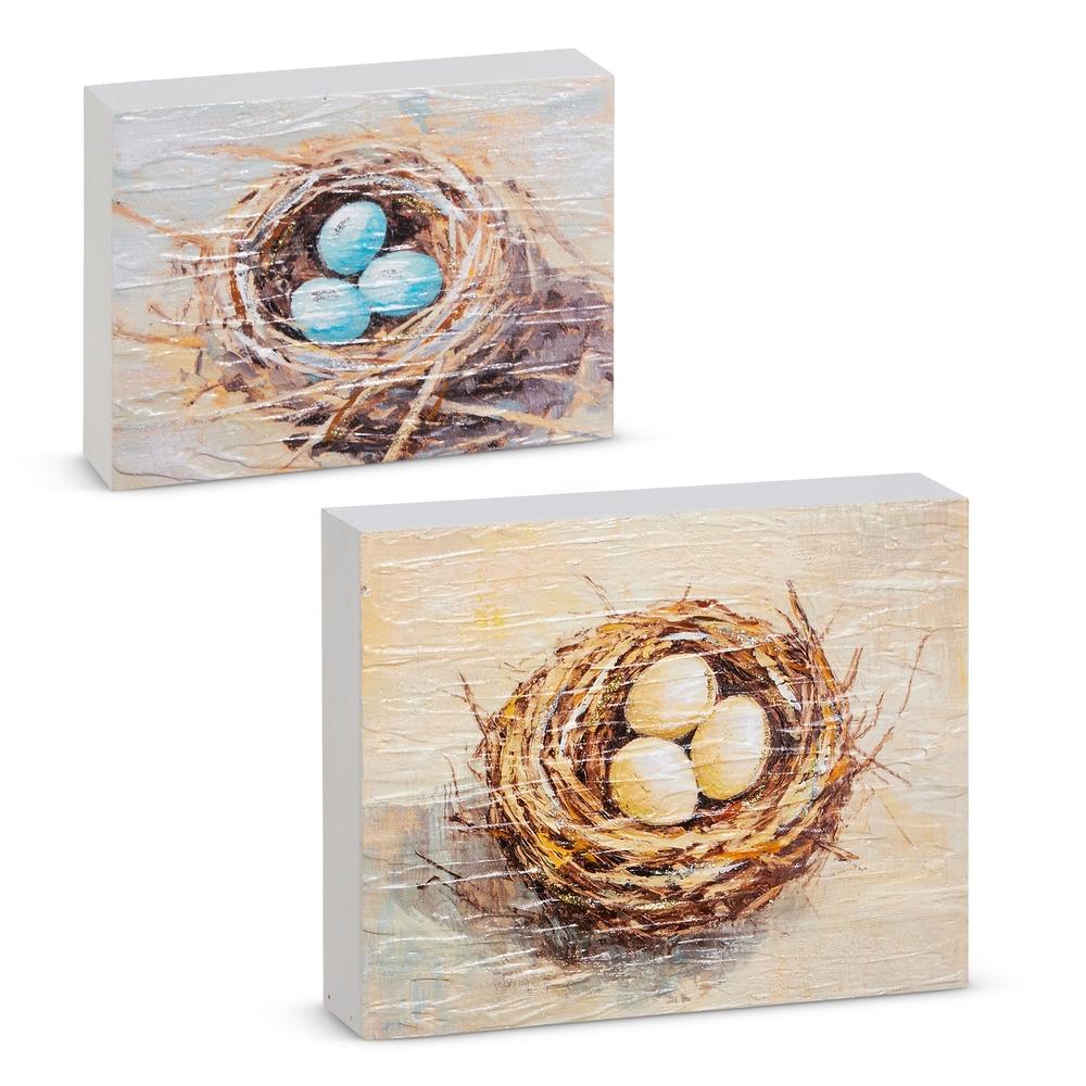 RAZ Imports 10" Nestled Treasures Wall Blocks