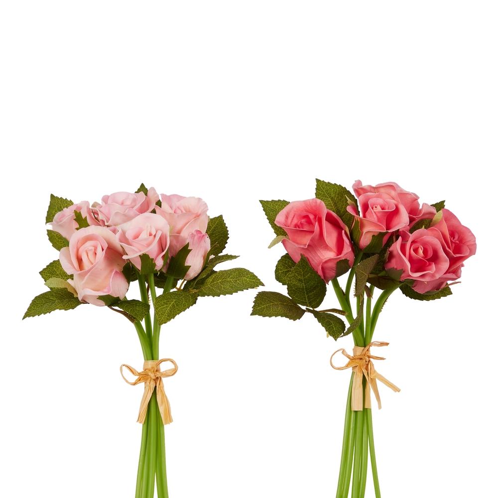 RAZ Imports 10" Pink Rose Bundle