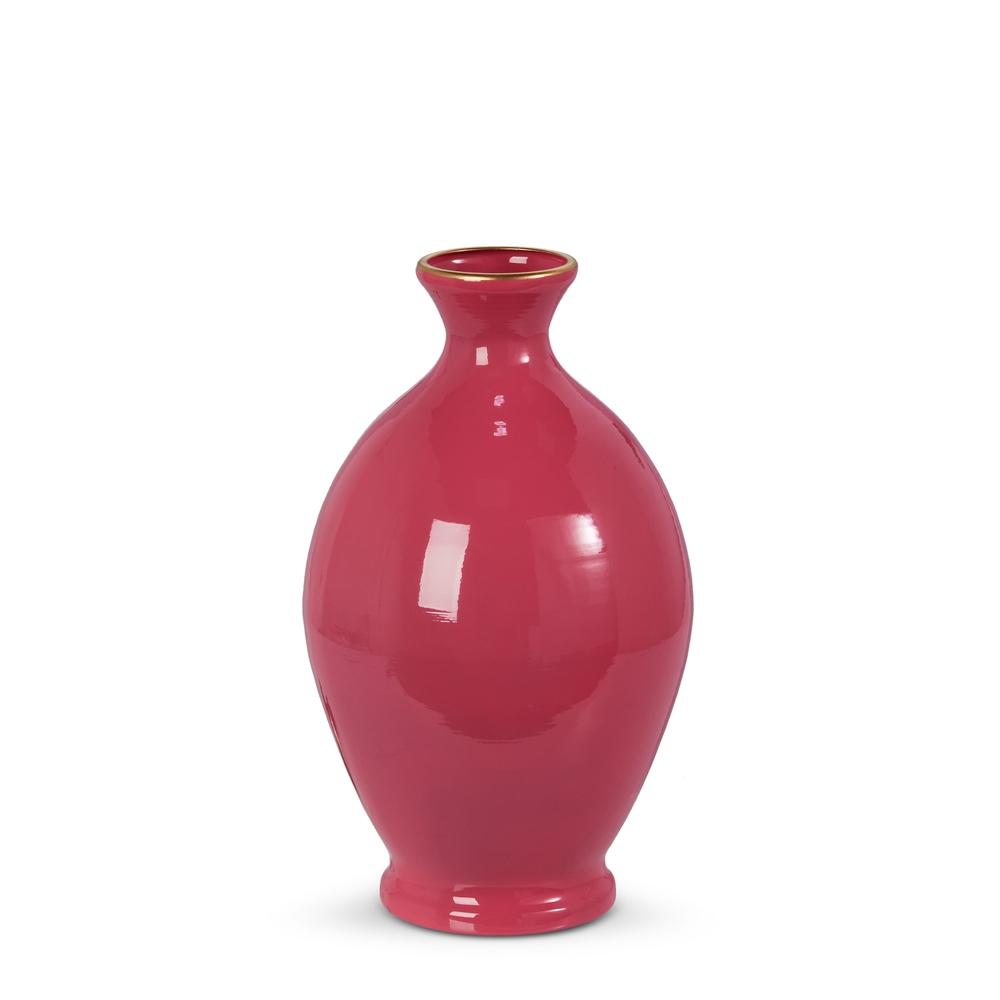 RAZ Imports 10" Pink Vase