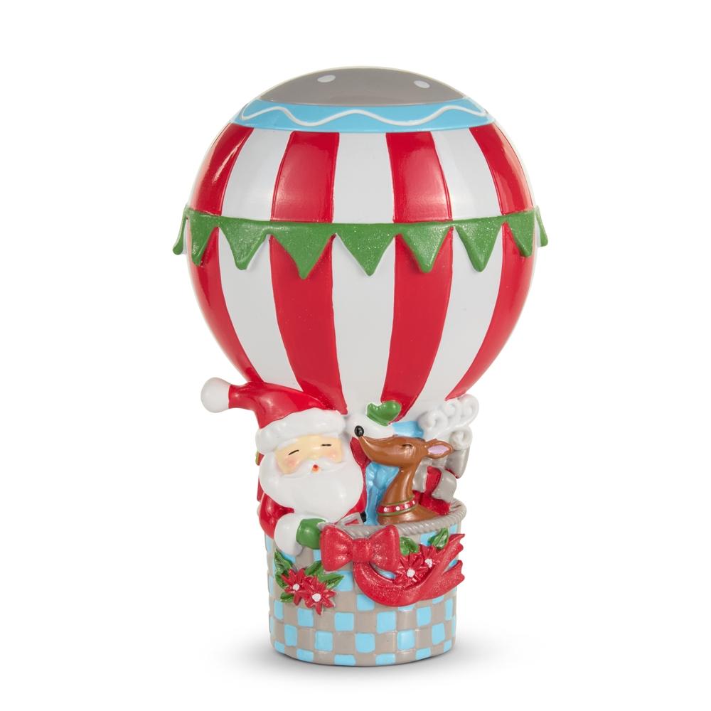 RAZ Imports 10" Santa's Ballon Adventures