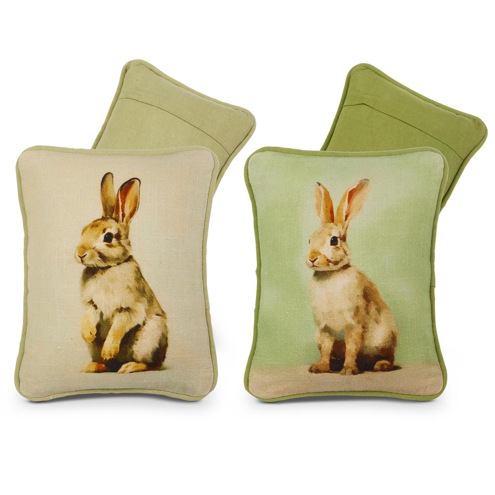 RAZ Imports 10" Spring Rabbit Pillow