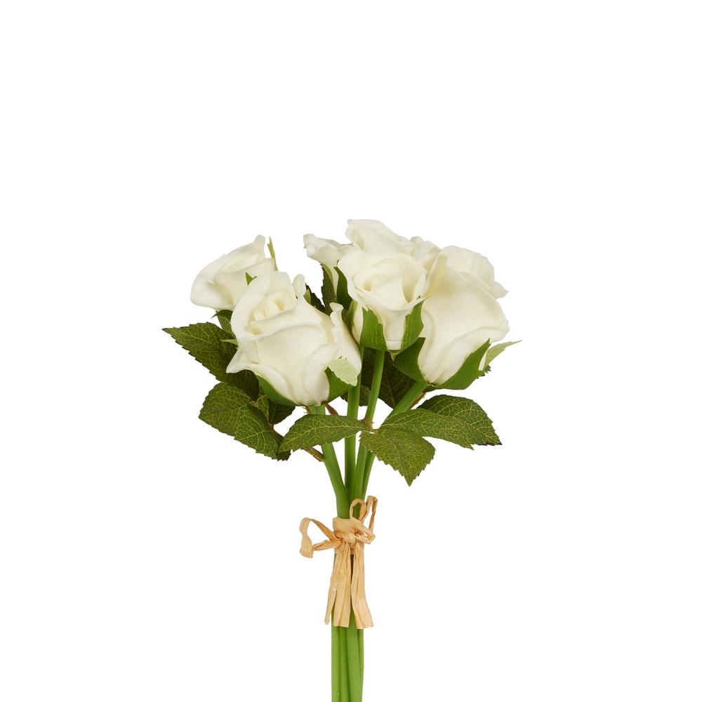 RAZ Imports 10" White Rose Bundle
