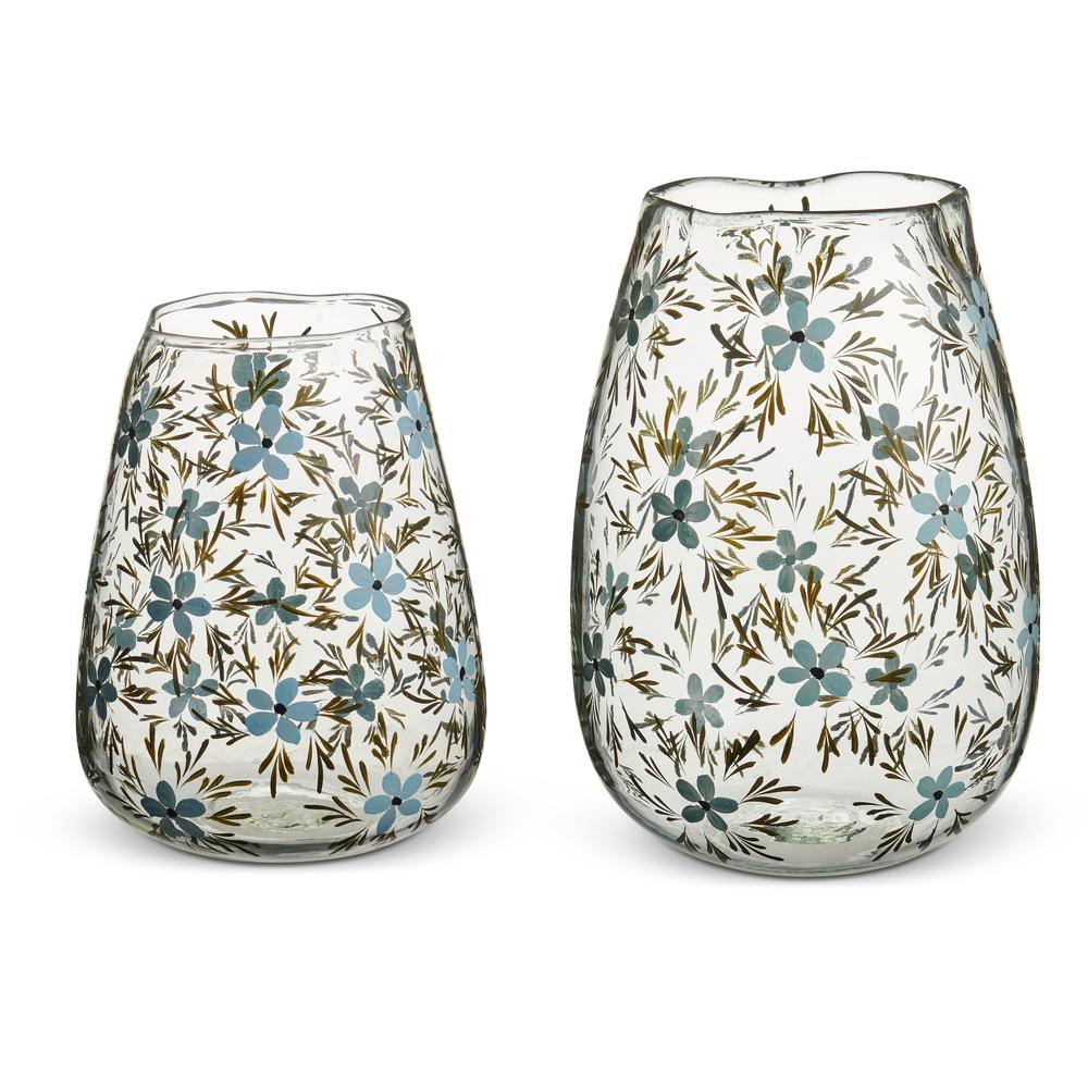 RAZ Imports 11.25" Floral Containers